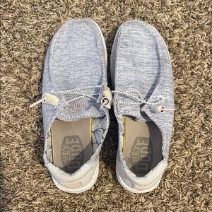 Hey Dude Light Blue Casual Loafers